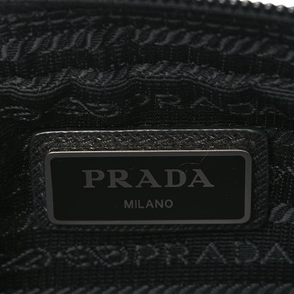 Prada Tessuto Nylon Saffiano Belt Bag Black 5 of 9