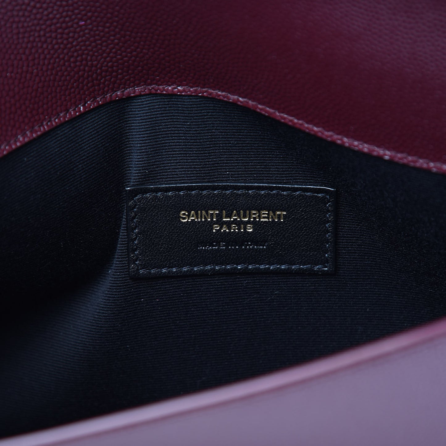 Grain De Poudre Uptown Pouch Burgundy