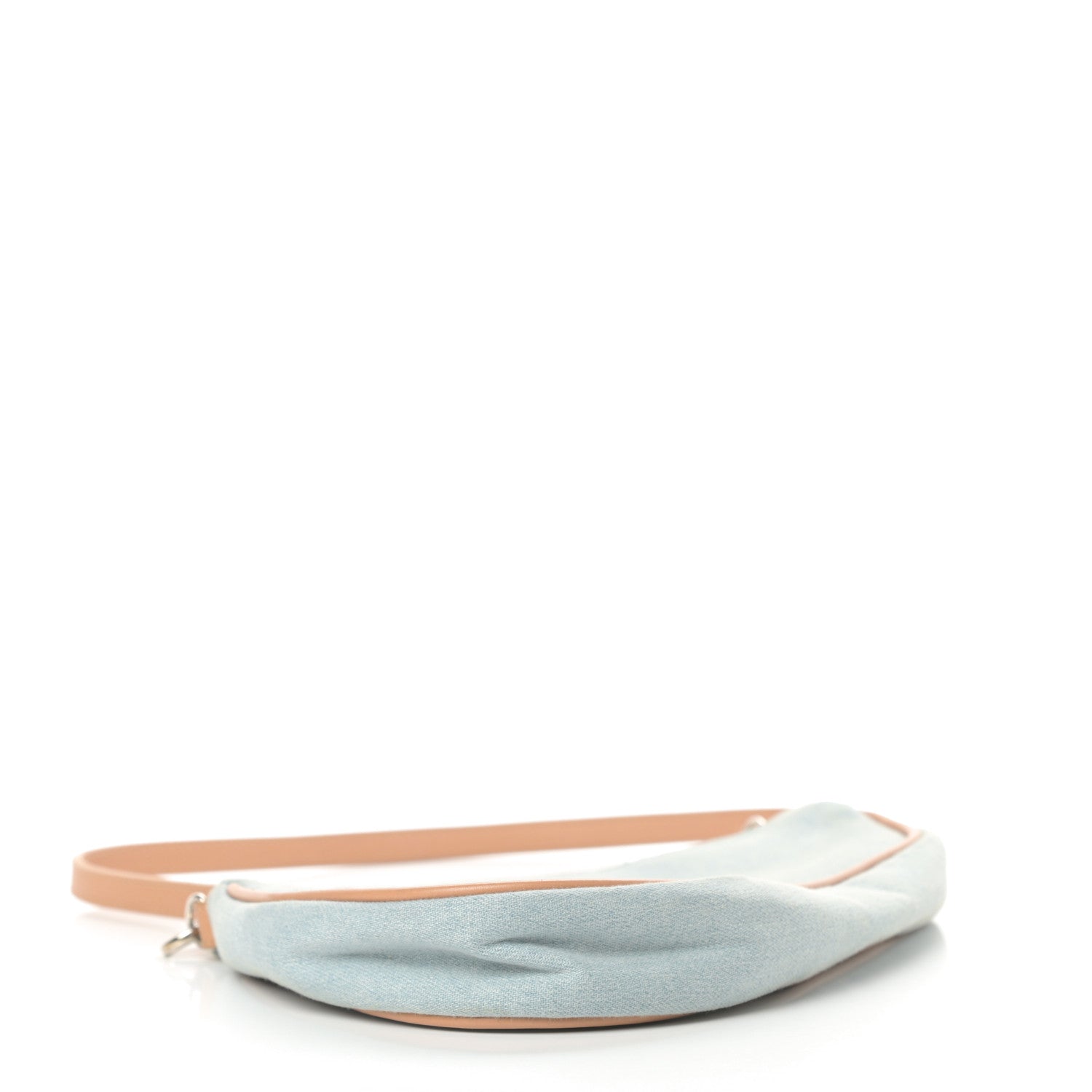 Christian Dior Denim Mini Saddle Pochette Blue 4 of 12