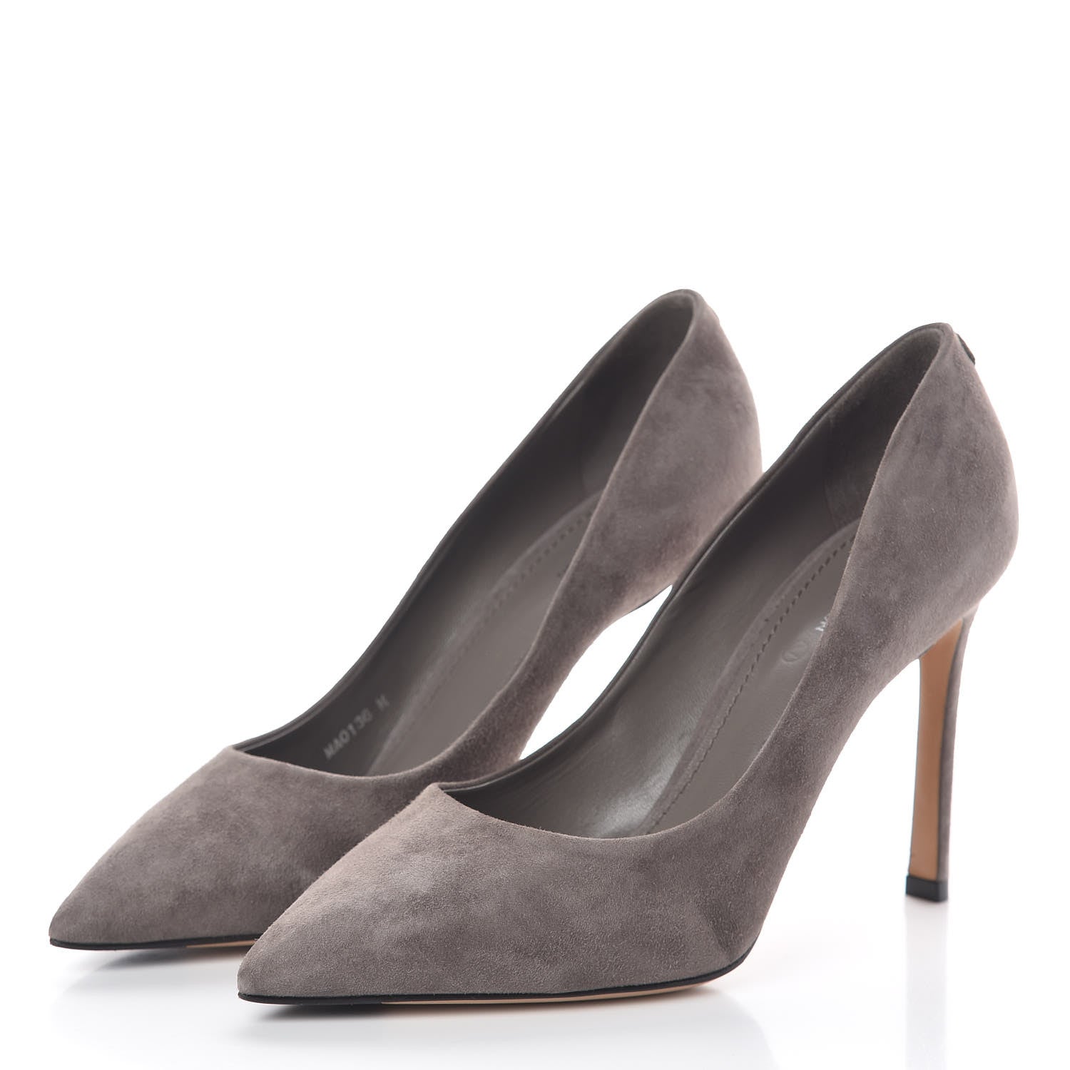 Louis Vuitton Rendez Vous Suede Pumps 39.5 Grey 3 of 7
