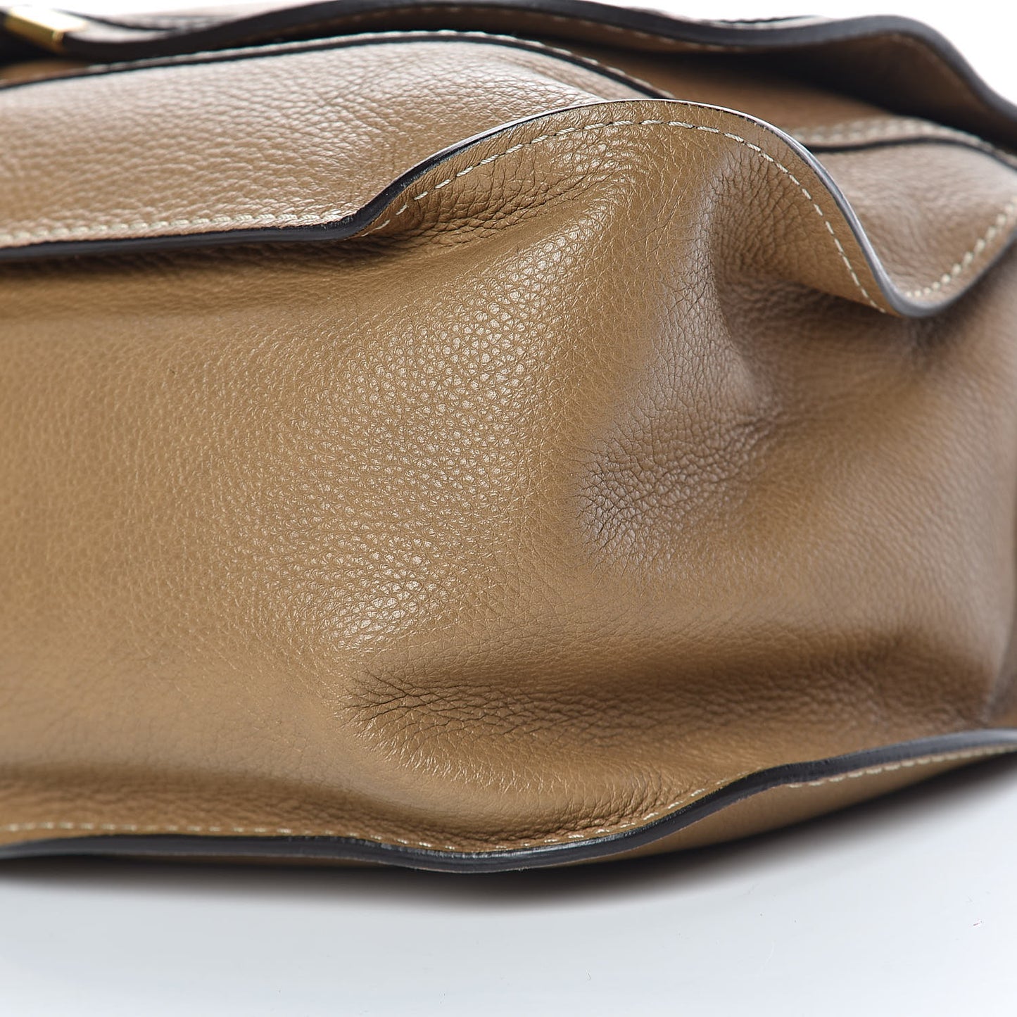 Calfskin Large Marcie Satchel Nut