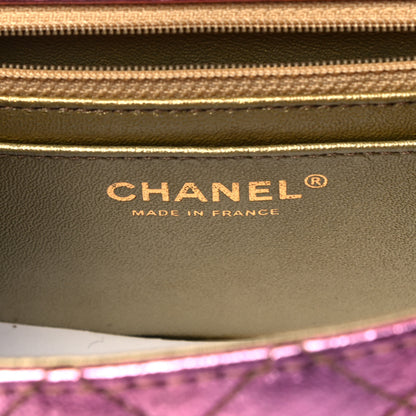 Chanel Metallic Goatskin Quilted Mini 2.55 Reissue Flap Multicolor 6 of 10