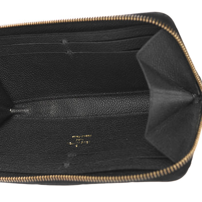 Louis Vuitton Empreinte Clemence Wallet Black 5 of 9