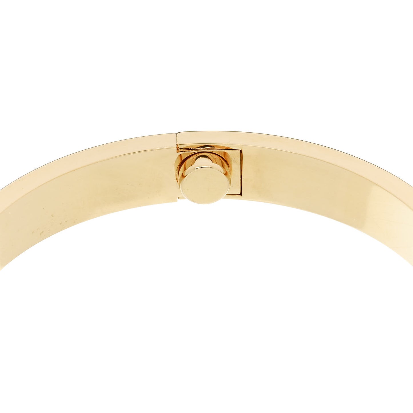 18K Yellow Gold 4 Diamond LOVE Bracelet 16