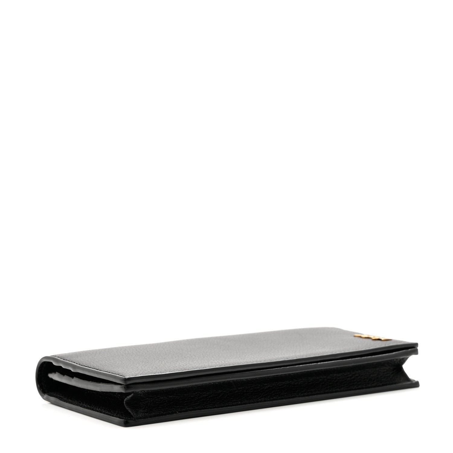 Saint Laurent Calfskin Tiny Monogram Cassandre Wallet Black 4 of 6