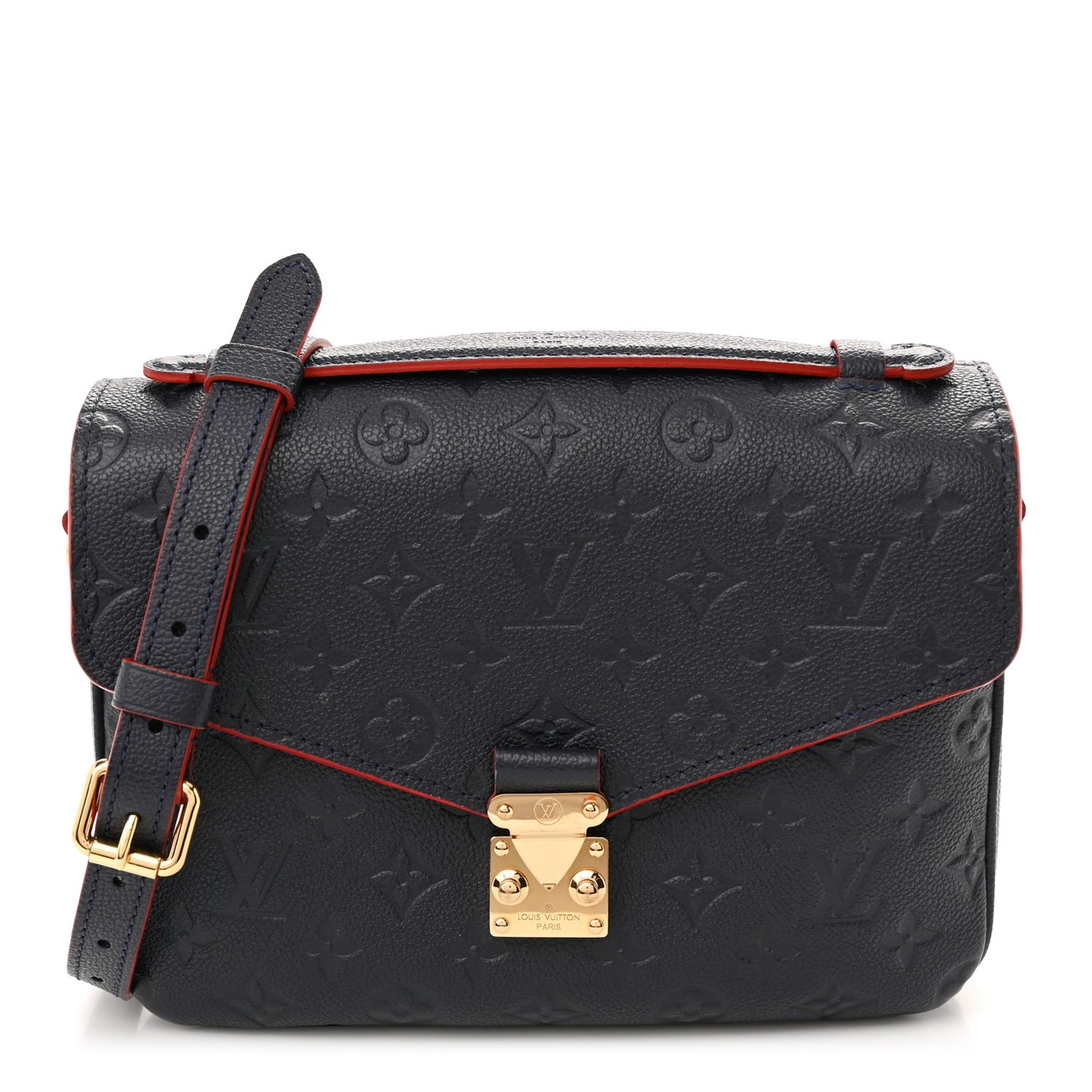 Empreinte Pochette Metis Marine Rouge