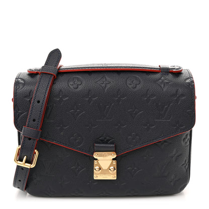 Louis Vuitton Empreinte Pochette Metis Marine Rouge 1 of 10