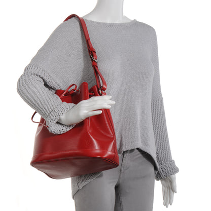 Louis Vuitton Epi Petit Noe NM Carmine 2 of 7