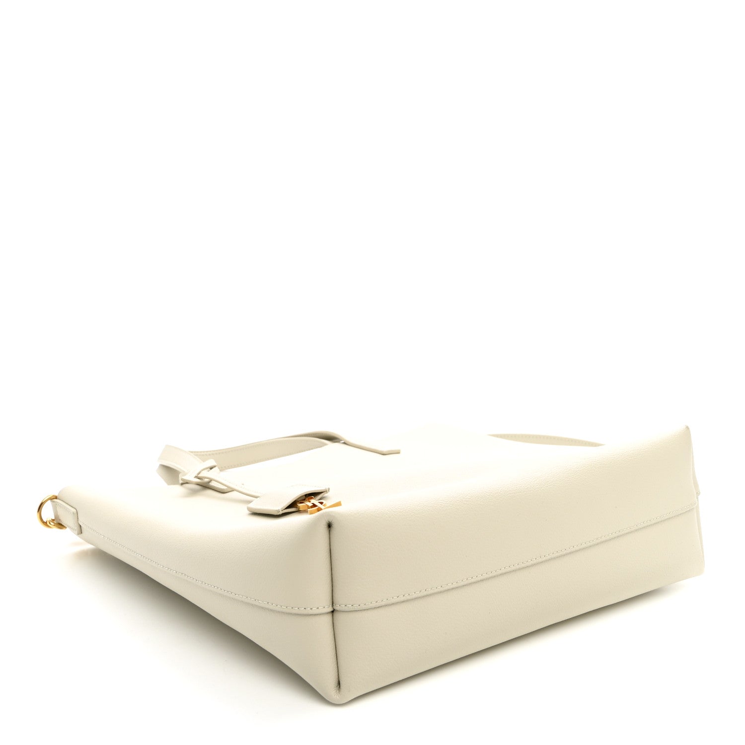 Saint Laurent Calfskin Toy Shopping Tote Crema Soft 4 of 10