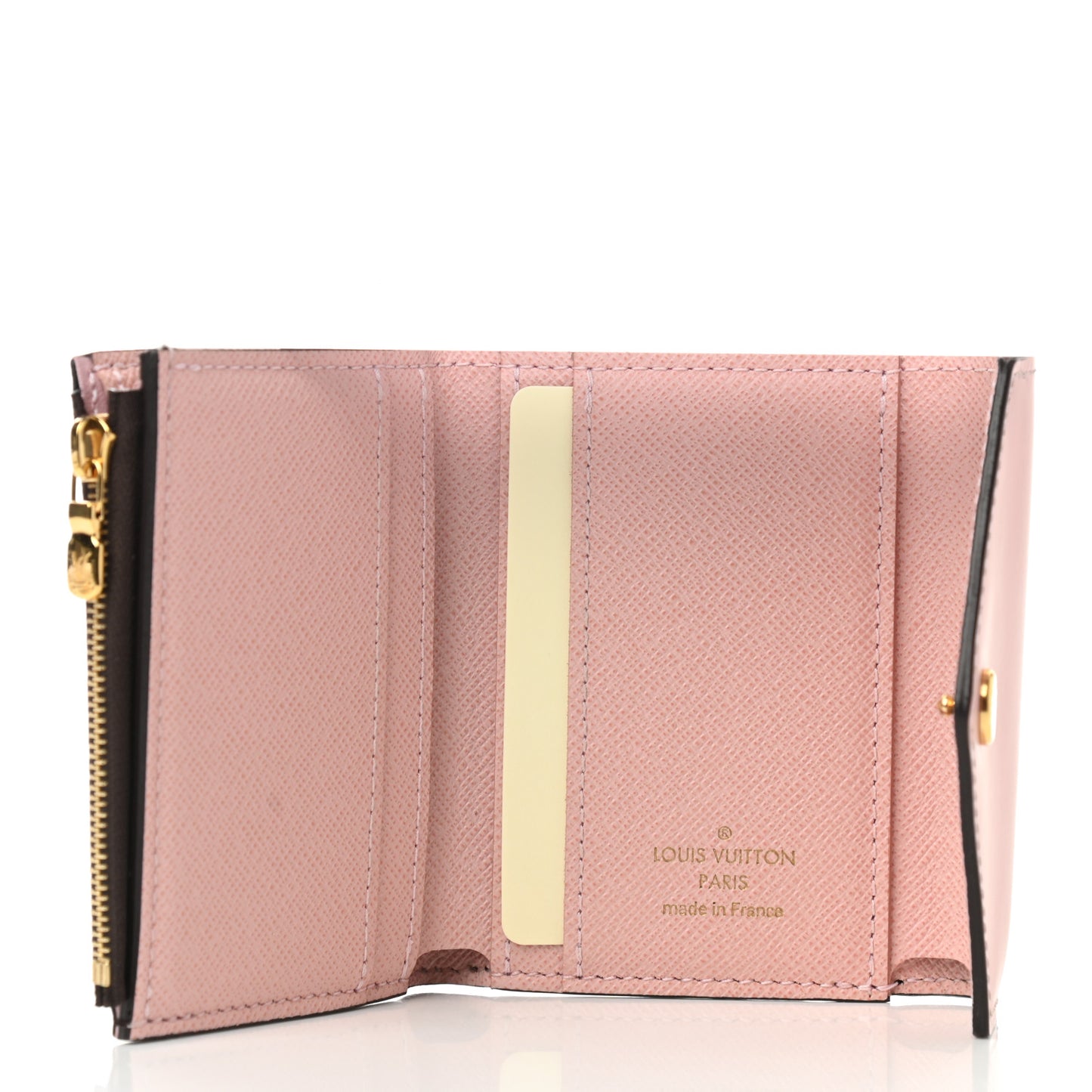 Monogram Zoe Wallet Rose Ballerine