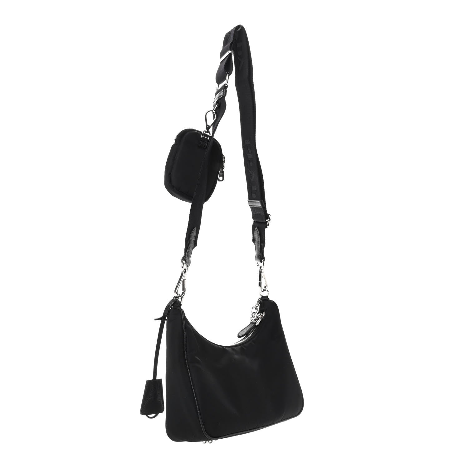 Prada Nylon Re-Edition 2005 Shoulder Bag Black 3 of 10