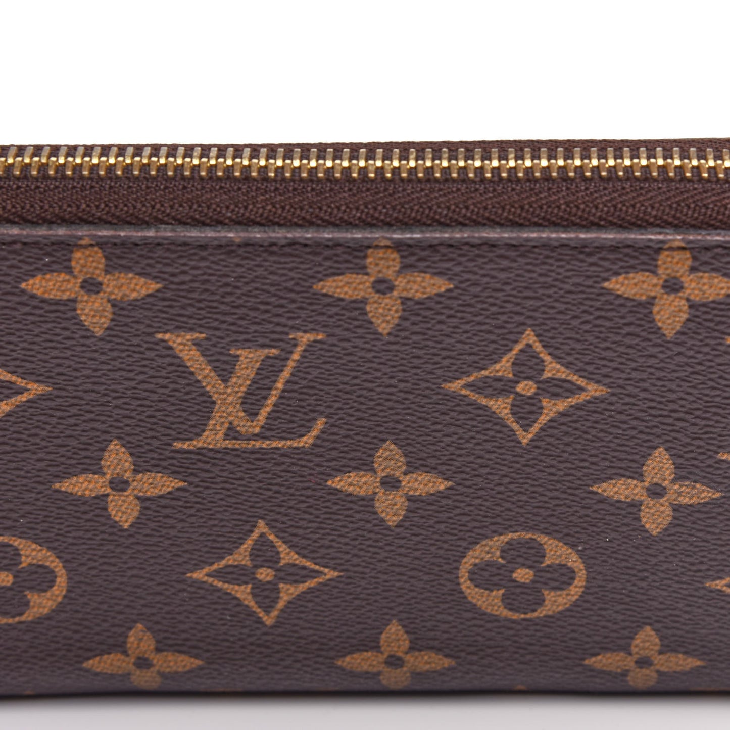 Monogram Zippy Wallet Coquelicot
