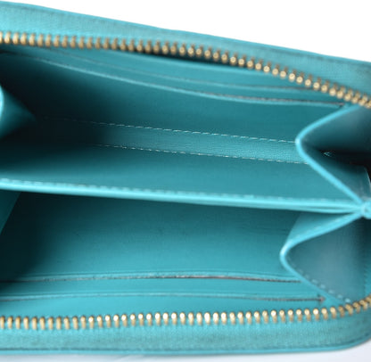 Louis Vuitton Vernis Zippy Coin Purse Blue Lagon 5 of 10