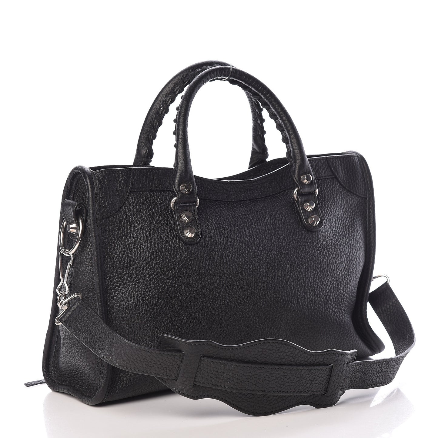 Vibrato Calfskin Classic Silver Hardware S City Black