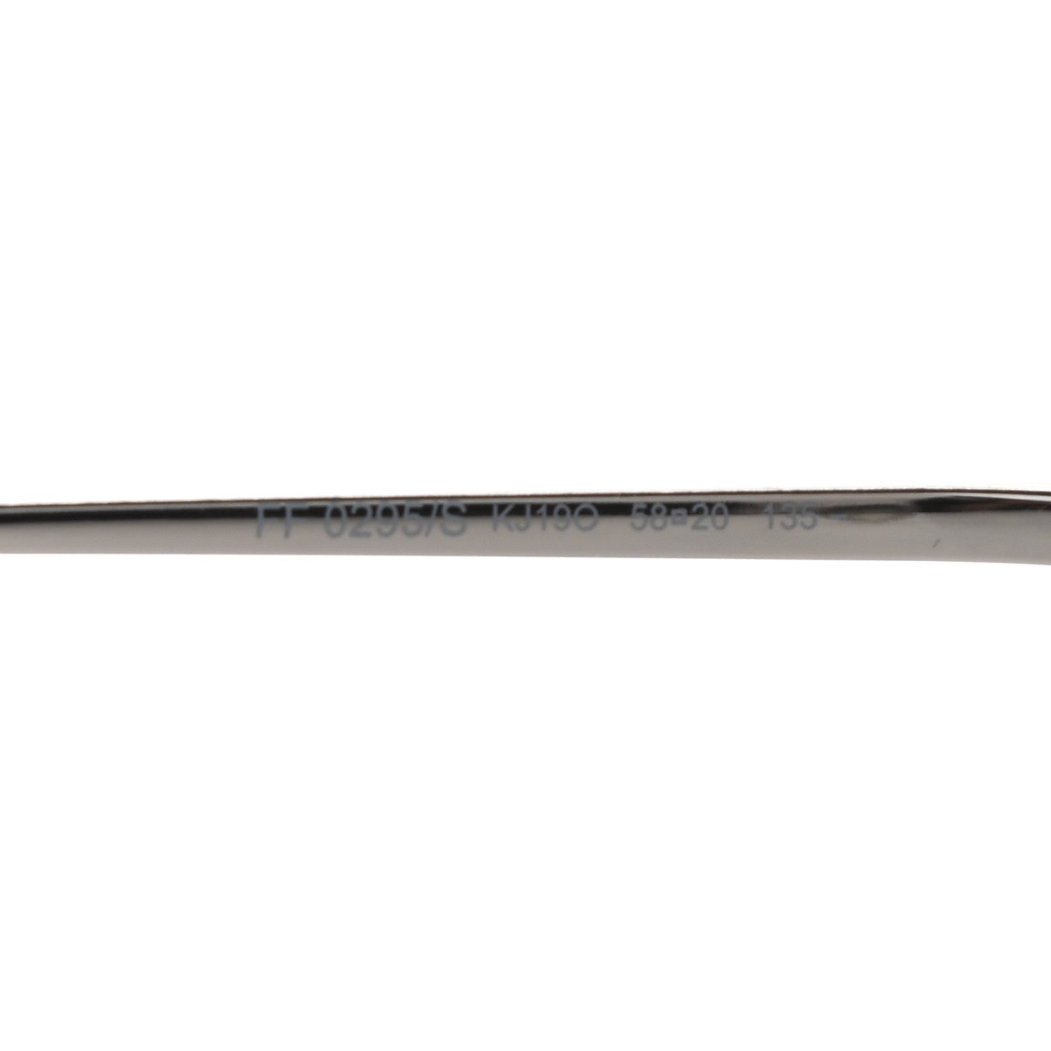 Fendi Crystal Round Sunglasses FF0324/S Silver 5 of 7