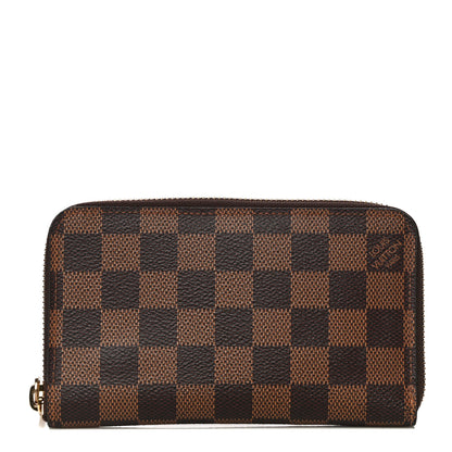 Louis Vuitton Damier Ebene Zippy Compact Wallet 1 of 10