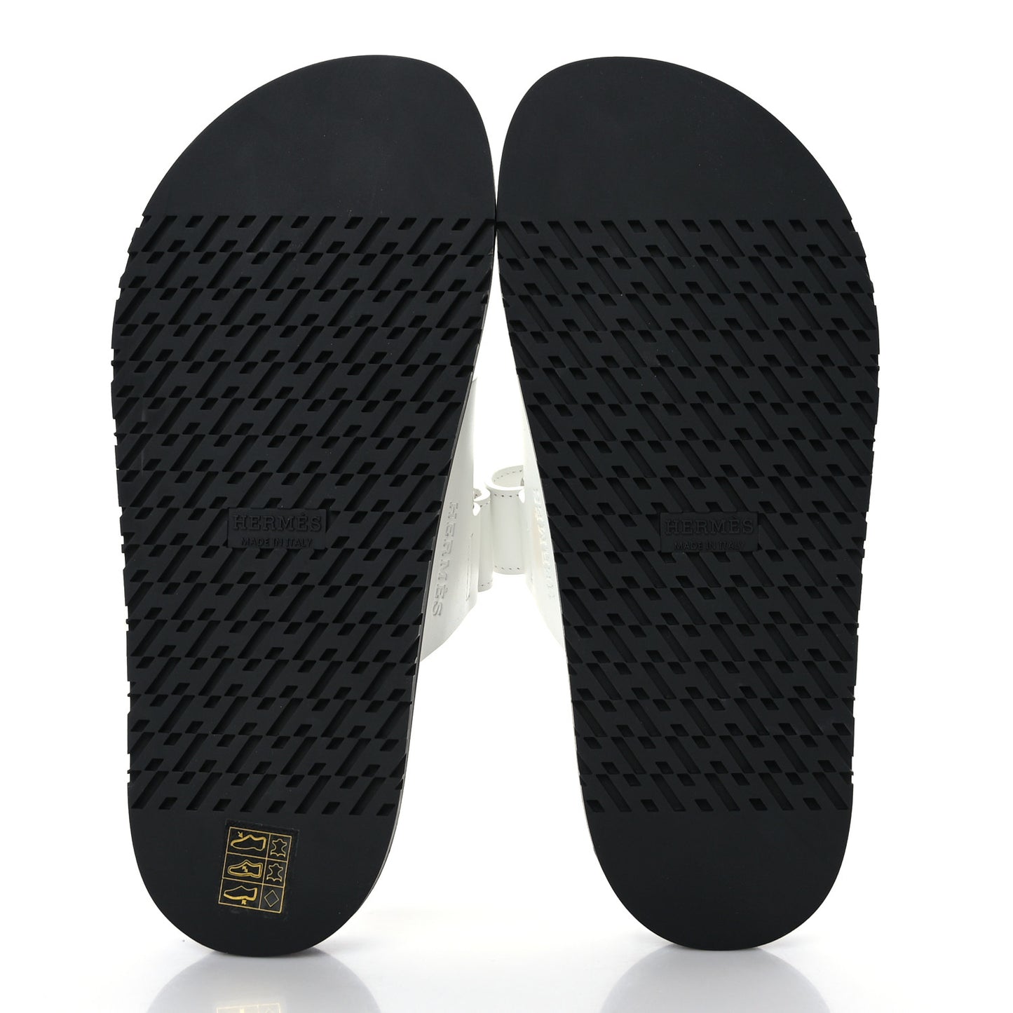 Calfskin Womens Chypre Sandals 37 White