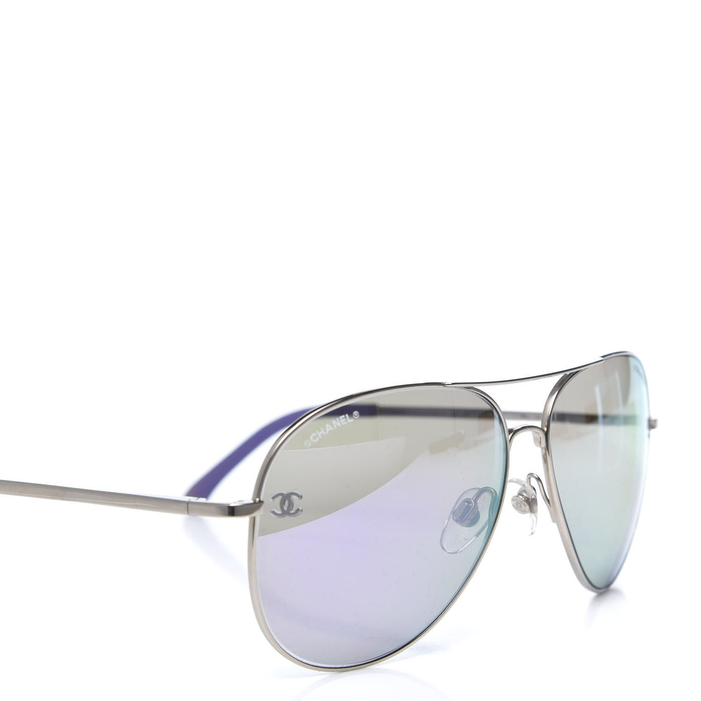 Polarized CC Aviator Sunglasses 4189-T-Q Purple