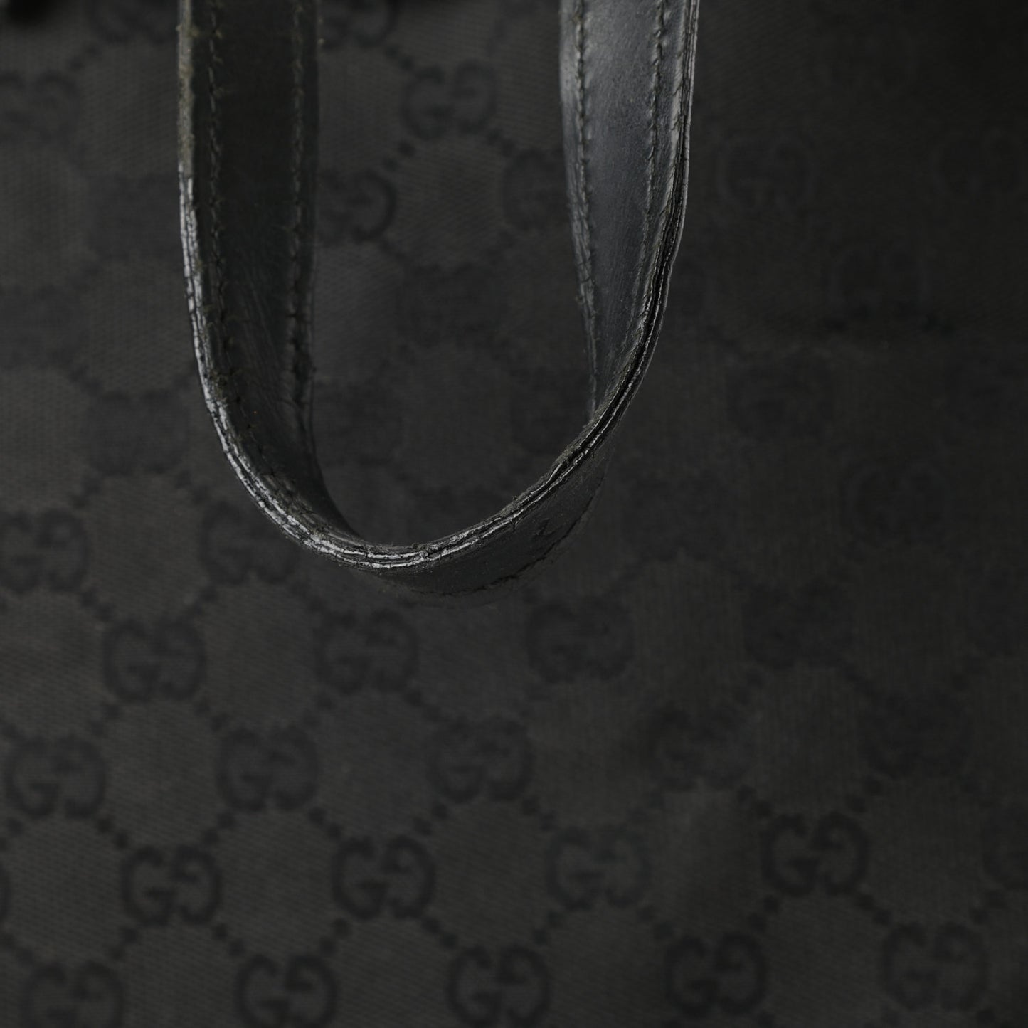 Monogram Tote Black