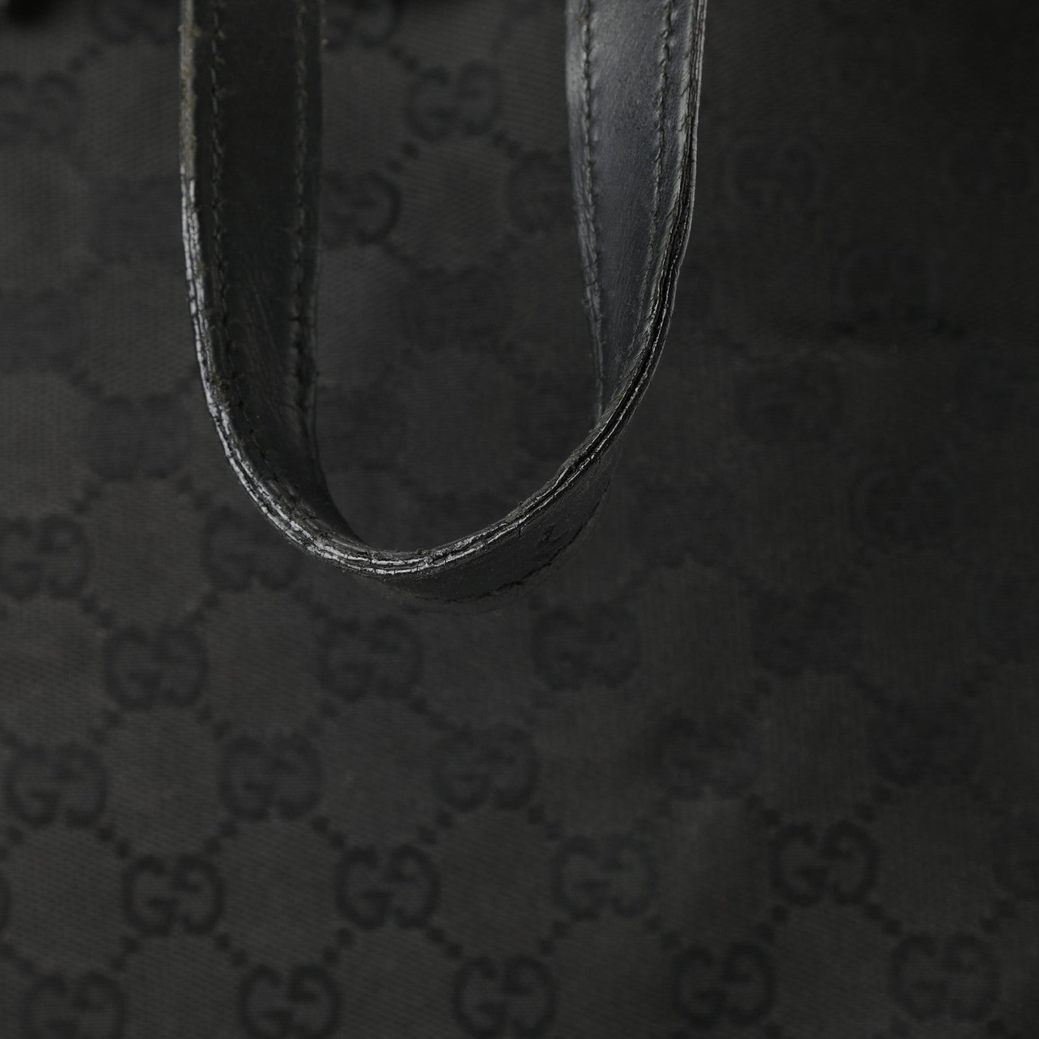 Gucci Monogram Tote Black 16 of 17