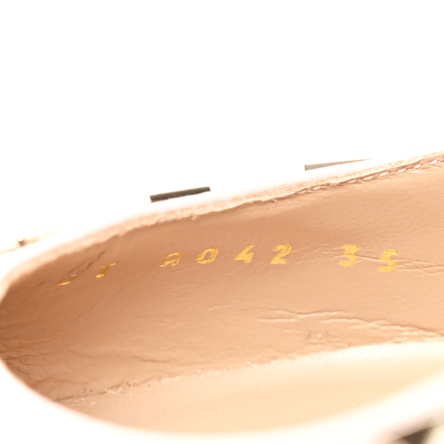 Pebbled Calfskin Rockstud 85mm Pumps 35 Rose Quartz