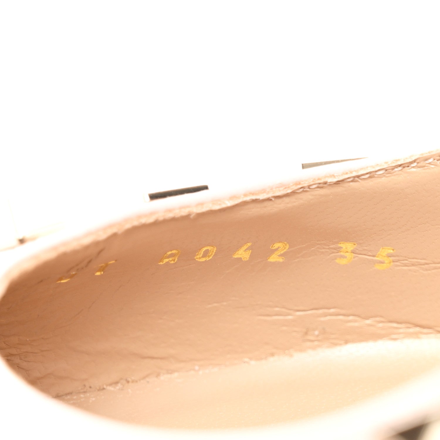 Valentino Garavani Pebbled Calfskin Rockstud 85mm Pumps 35 Rose Quartz 8 of 8