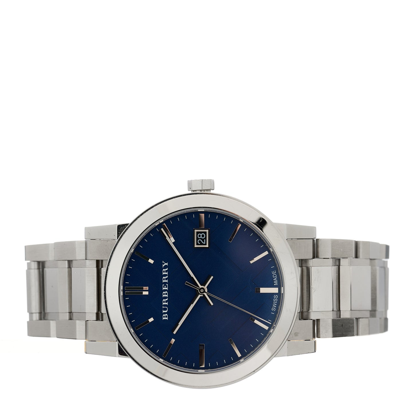 Stainless Steel 38mm The City Quartz Watch Blue BU9031