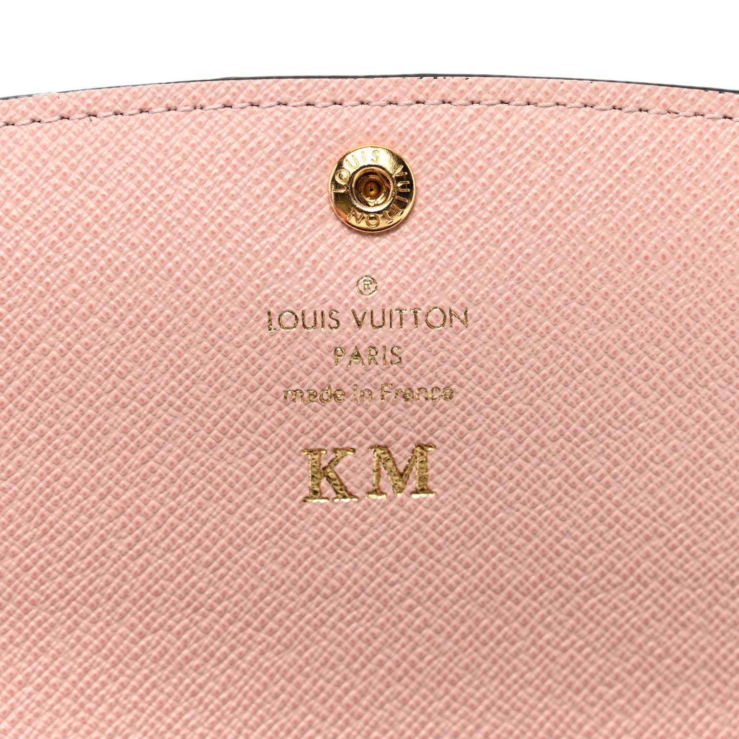 Monogram Emilie Wallet Rose Ballerine