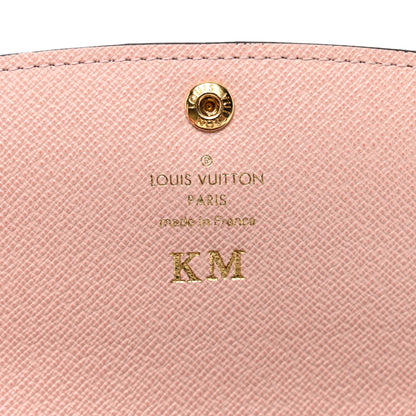 Louis Vuitton Monogram Emilie Wallet Rose Ballerine 6 of 6