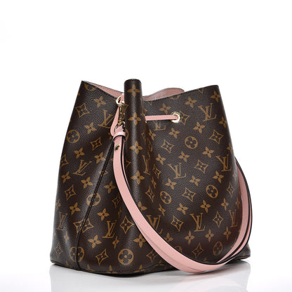 Louis Vuitton Monogram Neonoe MM Rose Poudre 3 of 8
