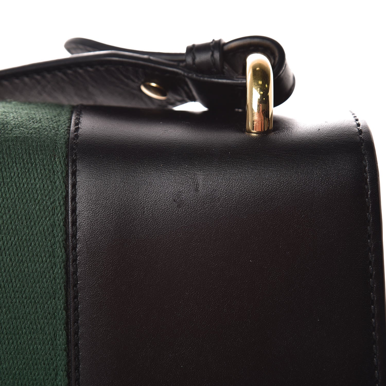 Gucci Calfskin Small Sylvie Shoulder Bag Black 9 of 17