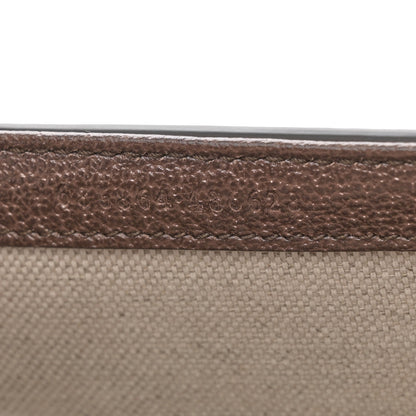 Gucci Monogram Jumbo GG Textured Dollar Calfskin Web Mini Bamboo 1947 Top Handle Bag Camel Ebony New Acero 7 of 11