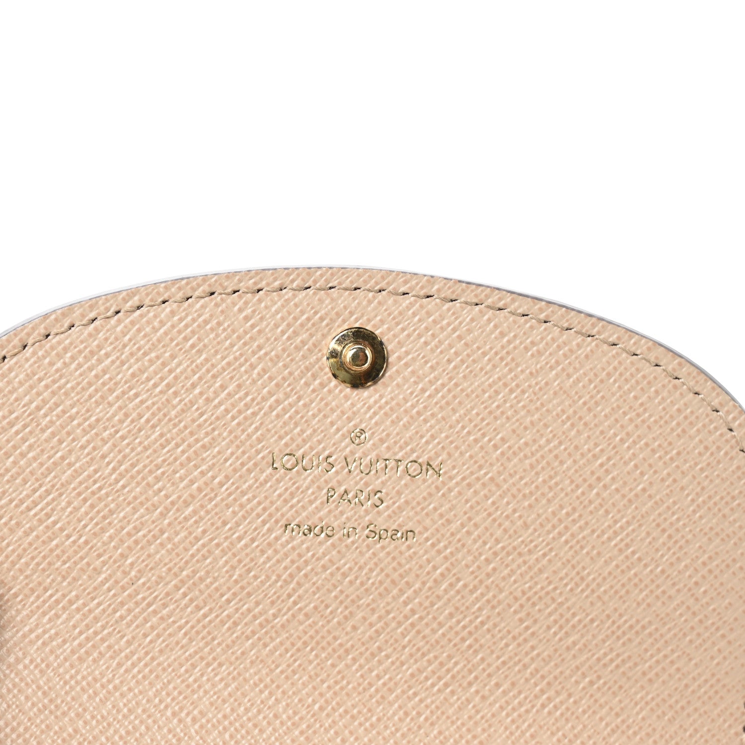Louis Vuitton Monogram Rosalie Coin Purse Trianon Gray 6 of 6