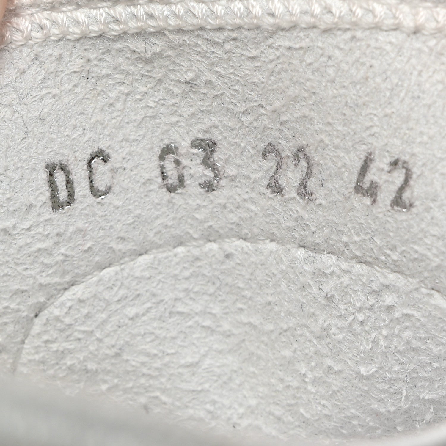 Christian Dior PVC Oblique Embossed Mens B23 Low Top Sneakers 42 White 7 of 10