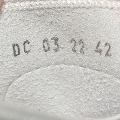 Christian Dior PVC Oblique Embossed Mens B23 Low Top Sneakers 42 White 7 of 10
