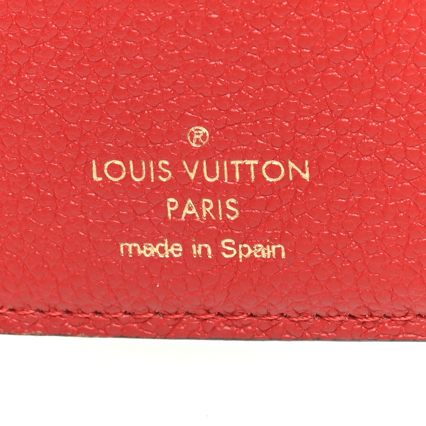 Monogram Pallas Compact Wallet Cherry