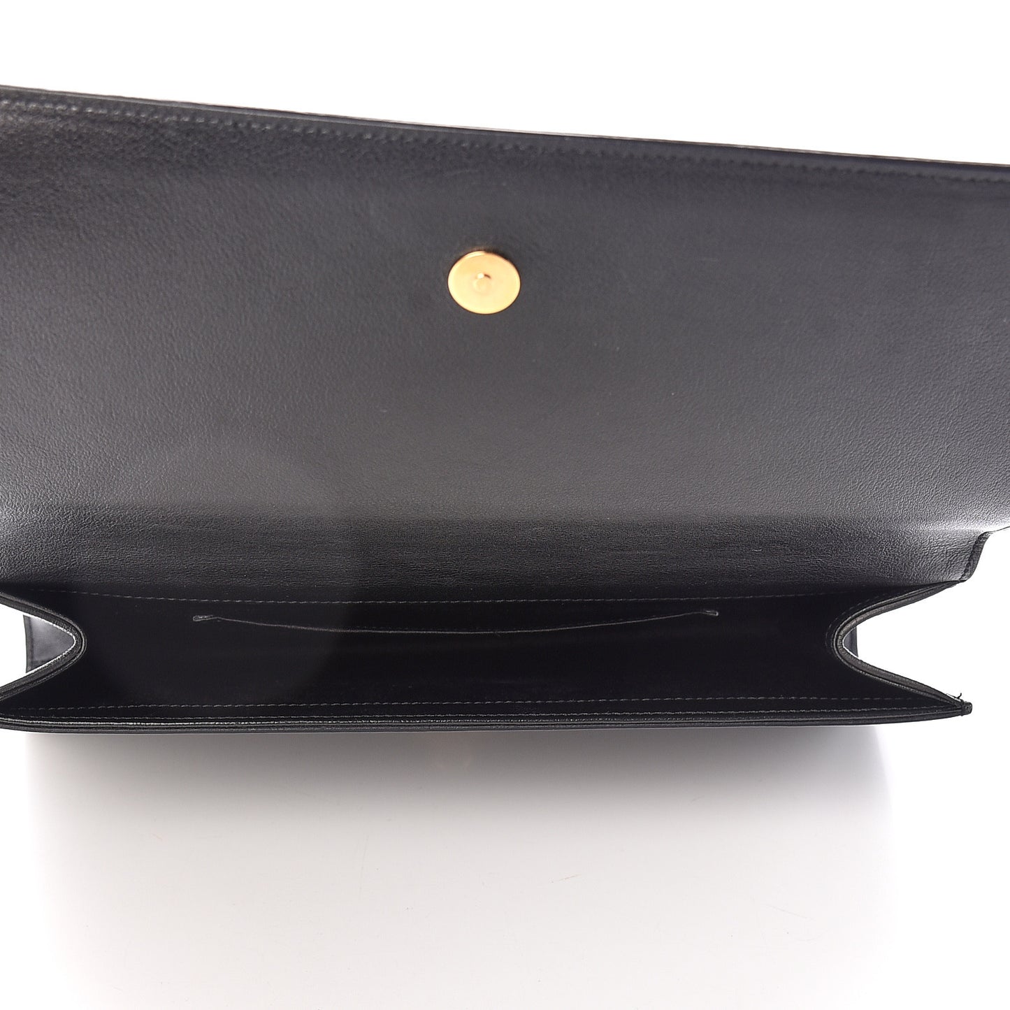 Calfskin Monogram Large Belle De Jour Clutch Black