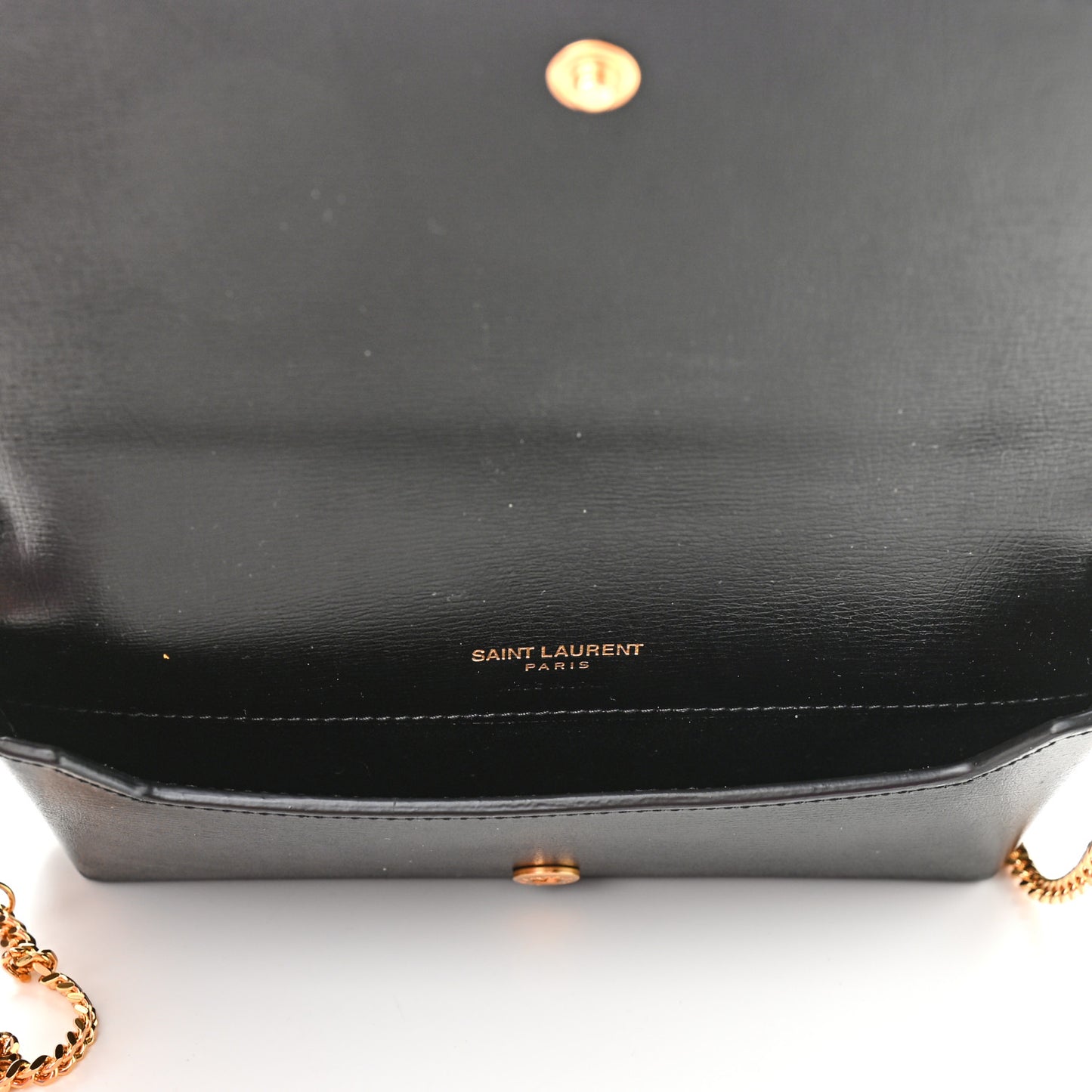Smooth Calfskin Monogram Phone Holder Crossbody Black