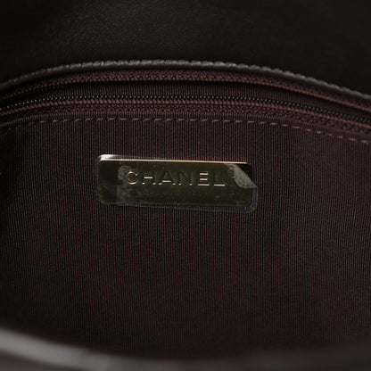 Chanel Lambskin Quilted Medium Chanel 19 Flap Dark Brown 6 of 10