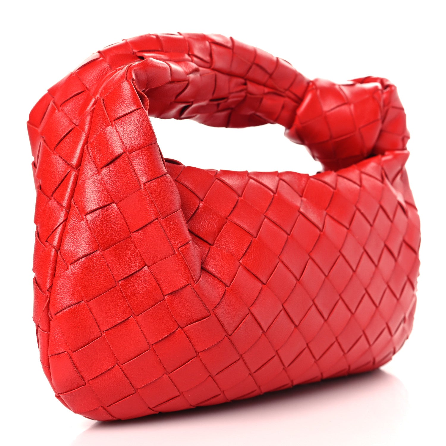 Bottega Veneta Nappa Intrecciato Mini Jodie Red 4 of 11