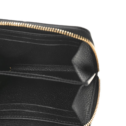 Louis Vuitton Empreinte Zippy Coin Purse Black 5 of 9