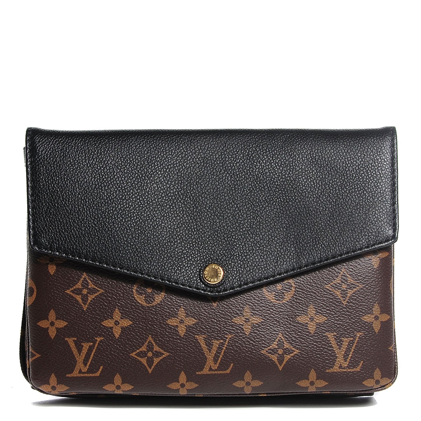 Monogram Twinset Pochette Black