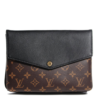 Louis Vuitton Monogram Twinset Pochette Black 1 of 8
