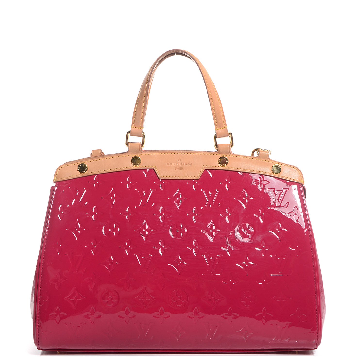 Louis Vuitton Vernis Brea MM Rose Indien 1 of 8