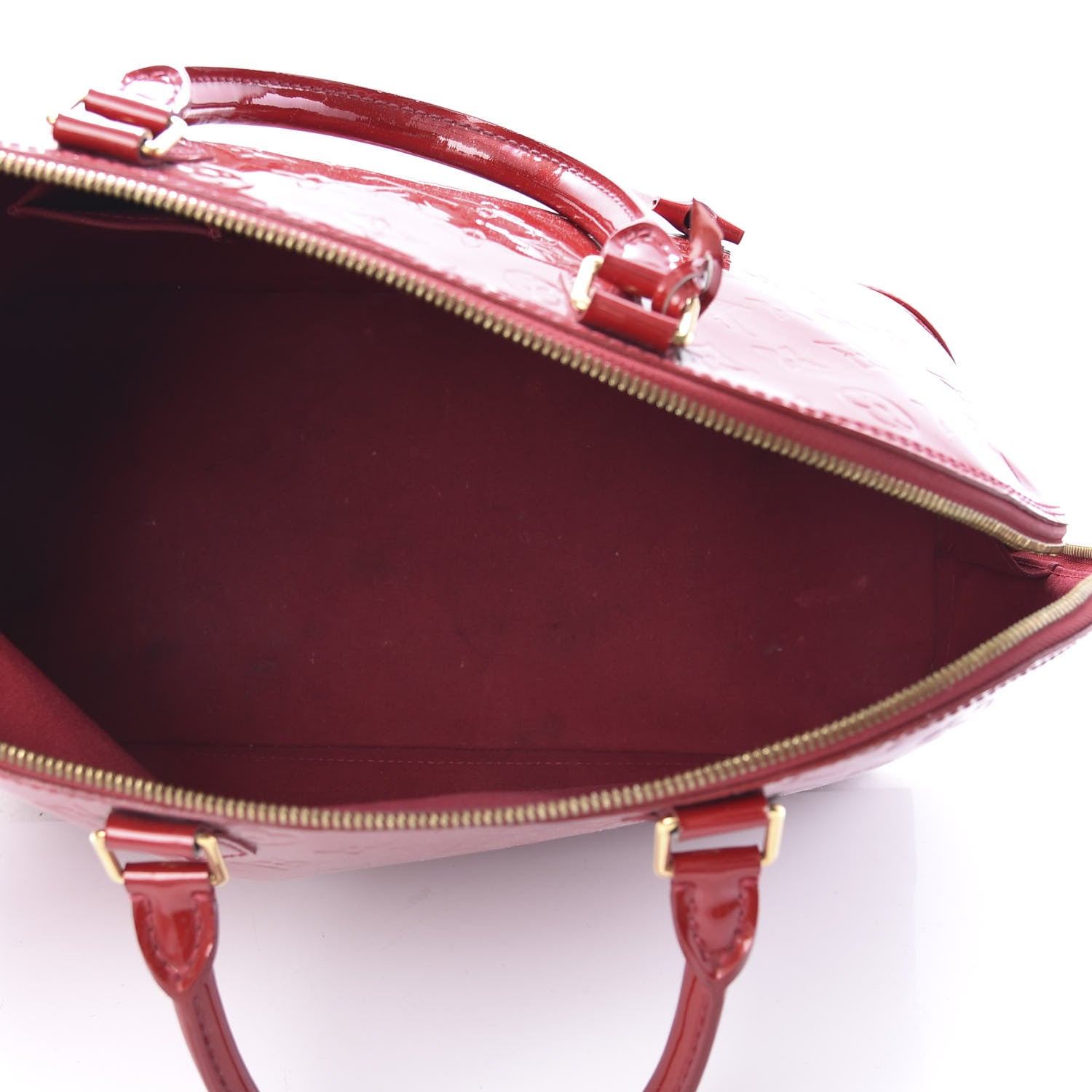Louis Vuitton Vernis Alma GM Pomme D'Amour 4 of 19