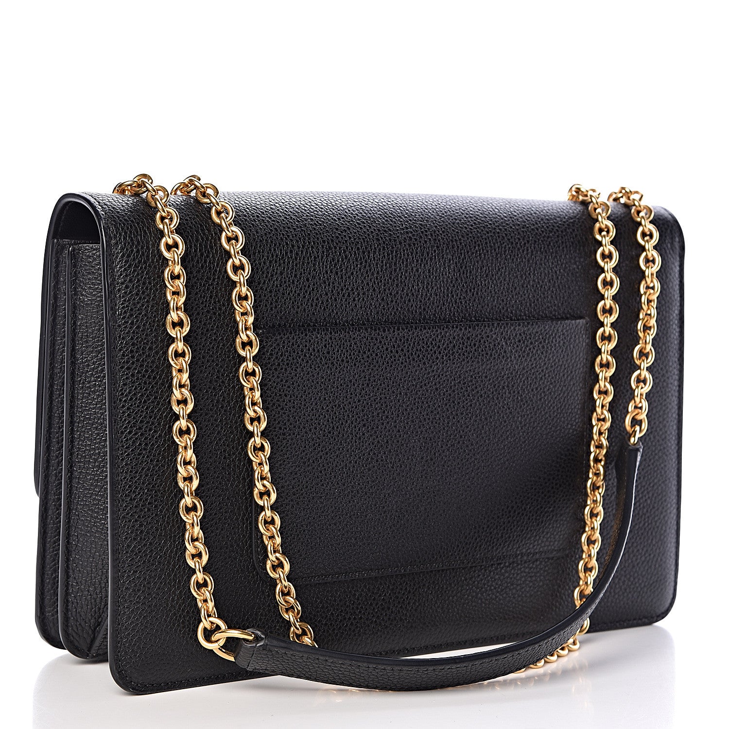 Mulberry Small Classic Grain Calfskin Large Darley Black 3 of 11