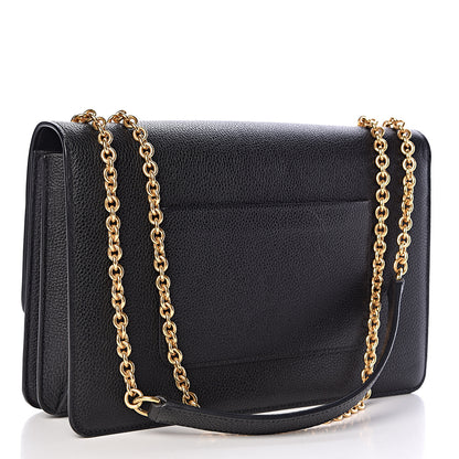 Mulberry Small Classic Grain Calfskin Large Darley Black 3 of 11