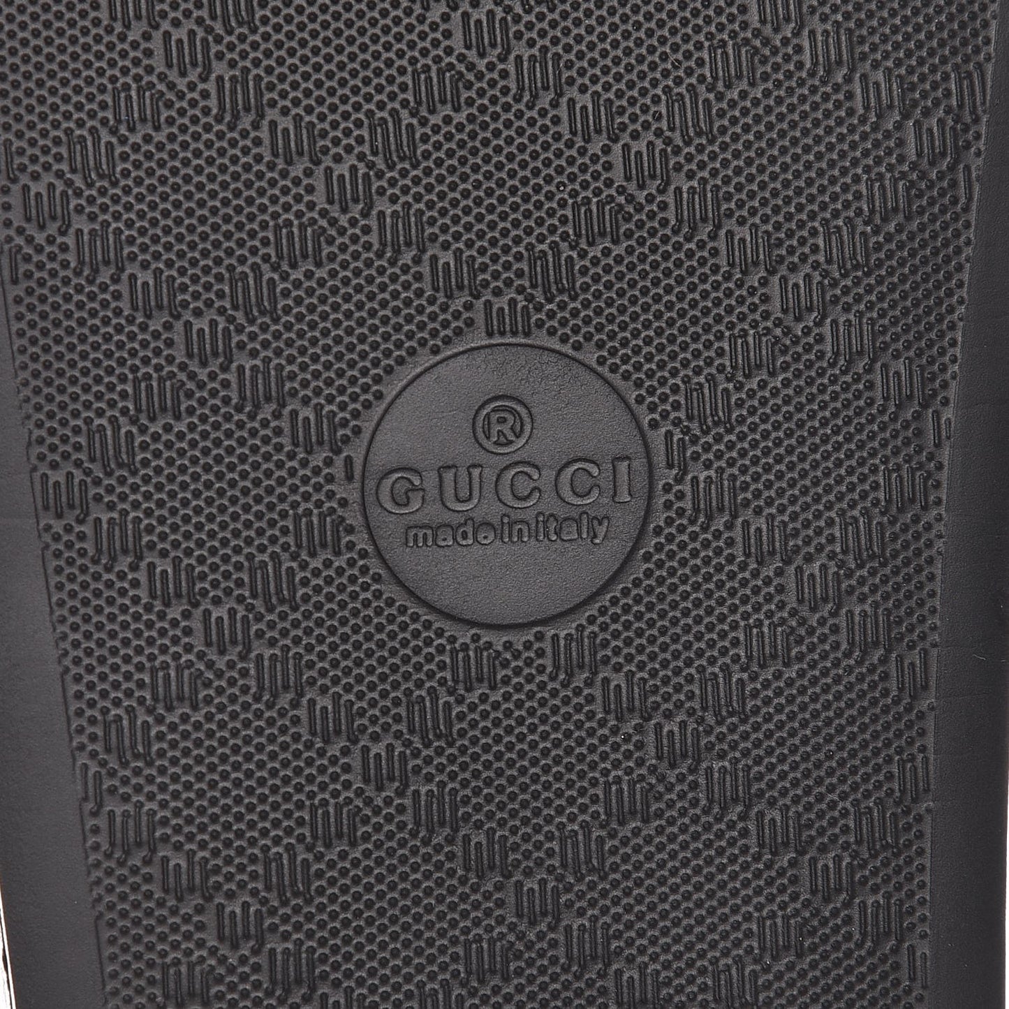 GG Supreme Monogram Tian Womens Slide Sandals 36 Beige Multicolor