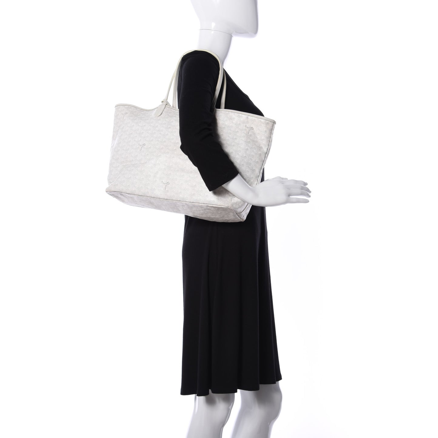 Goyardine Saint Louis PM White