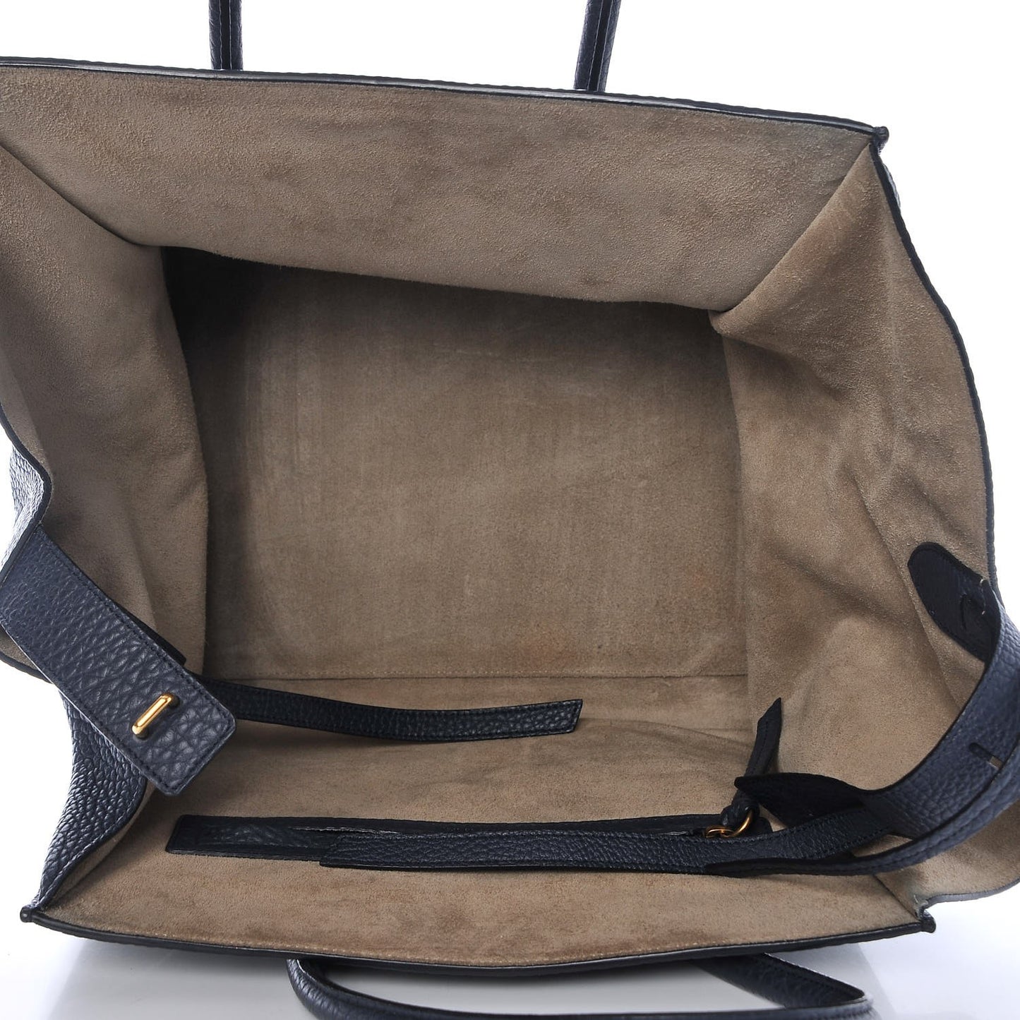 Bullhide Calfskin Medium Phantom Luggage Navy Blue